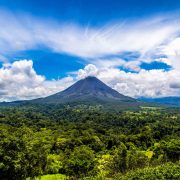 View Of Volcano Arenal In Costa Rica, Central America