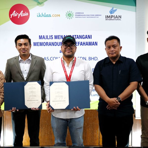 ikhlas.com teams up with LPHU Muhammadiyah and Impian International to serve 50,000 umrah pilgrims